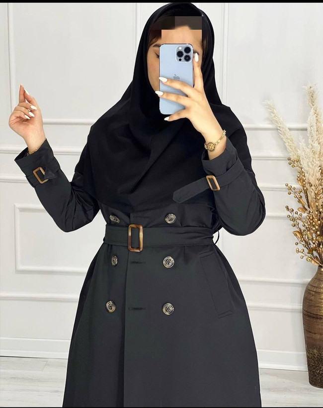 مانتو بارانی صبا زنانه تی سی آستردار