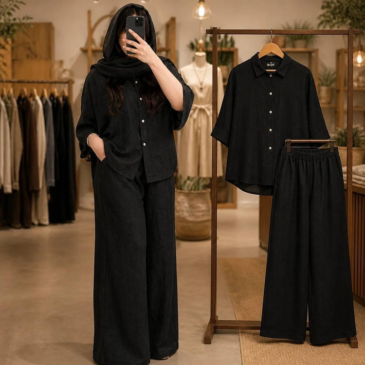 شومیز شلوار طلا