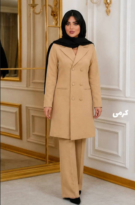 مانتو شلوار آسمان