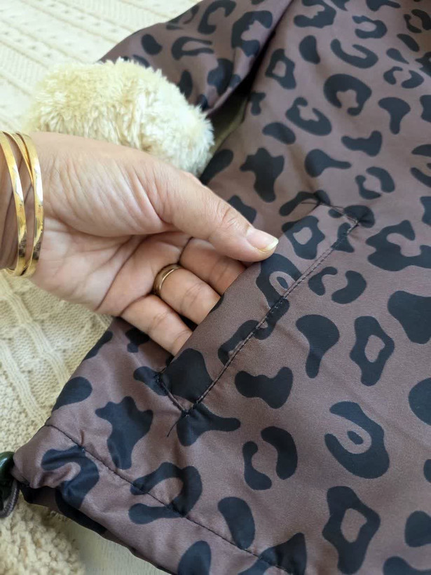 سویشرت طرح پلنگی